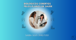 Médica conversando com paciente em consultório sobre direitos e cobertura de tratamento